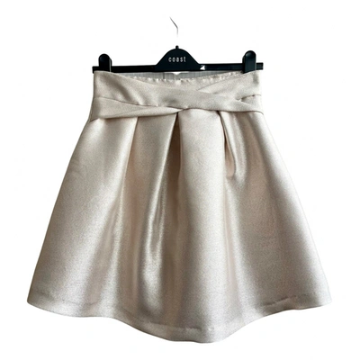 Pre-owned Rinascimento Mid-length Skirt In Metallic