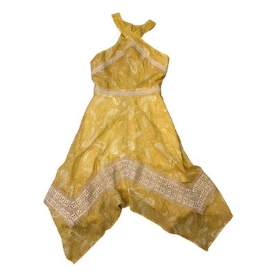 Pre-owned We Are Kindred Mid-length Dress In Yellow