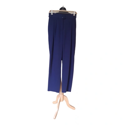 Pre-owned Apc Large Pants In Blue