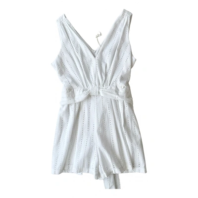 Pre-owned Rinascimento Jumpsuit In White