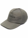 Alexander Mcqueen Logo-printed Cap In Grün
