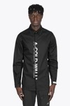 A-COLD-WALL* LOGO BRANDED SHIRT,ACWMSH038 LOGO BRANDED SHIRT BLACK