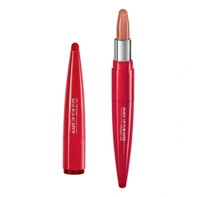 Make Up For Ever Rouge Artist Shine On Lipstick 130 Jubilant Caramel 0.1 oz/ 3.2 G