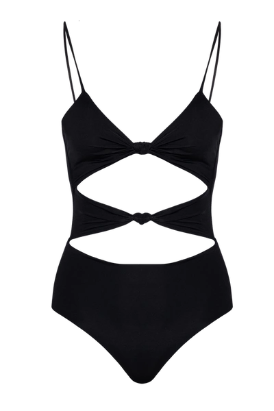 Maygel Coronel Women's Triana Cutout One-piece Swimsuit In Black