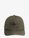 Alexander Mcqueen Nylon Hat In Green