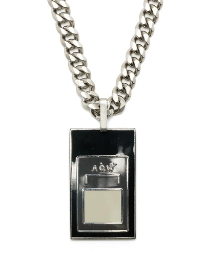 A-cold-wall* Alloy Pendant Necklace In Silver