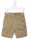 Thom Browne Rwb Bermuda Shorts In Brown
