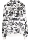 Shop Philipp Plein Crystal-embellished Cotton Hoodie In White
