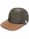 Mackintosh Raintec And Nylon Cap In 绿色
