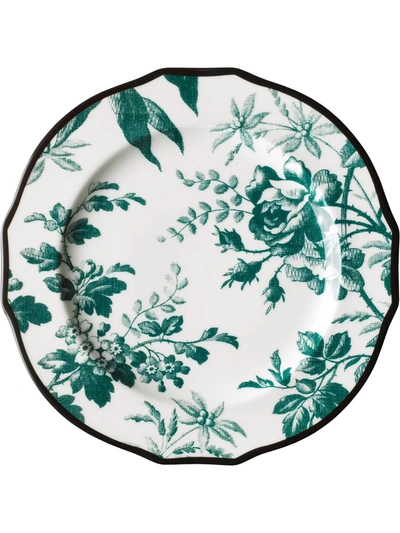 Gucci Herbarium Dessert Plate (22cm) In White