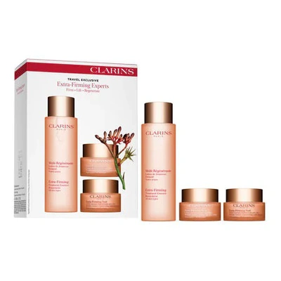 Clarins Travel Set Extra-firming Experts Gift Set Skin Care 3380810232776 In Beige