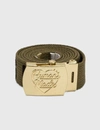 Human Made Web Belt In Green