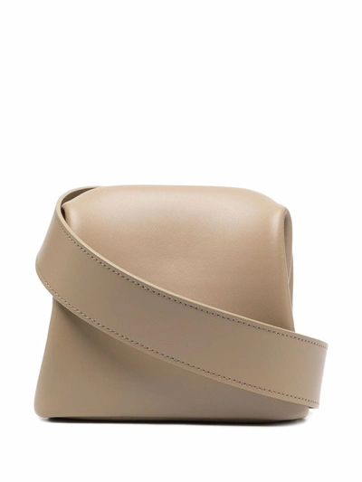 Osoi Khaki Mini Brot Cross-body Bag In Green