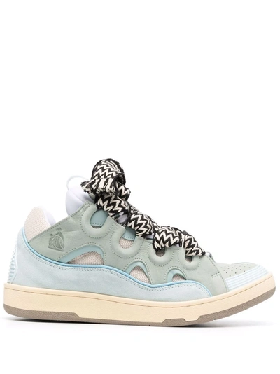 Lanvin Curb Low-top Sneakers In Blue