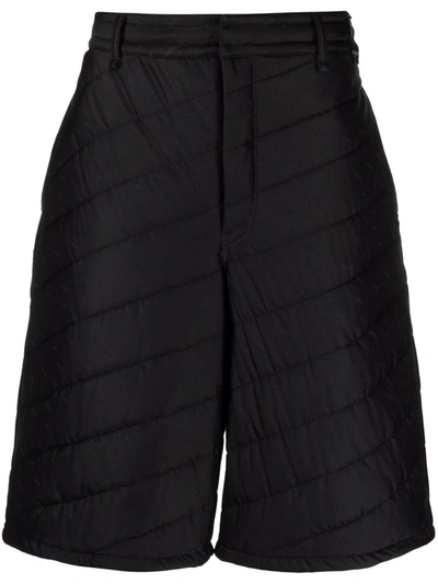 FENDI QUILTED KNEE-LENGTH SHORTS