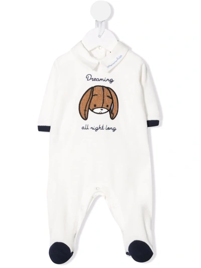Monnalisa Babies' Dreaming All Night Long Pyjama In White
