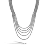 John Hardy Women's Chain Classic Sterling Silver Multi-row Chain Necklace In Silver