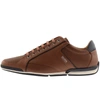 BOSS BUSINESS BOSS SATURN LOWP TRAINERS BROWN