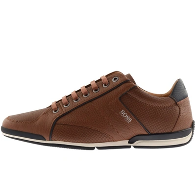 Boss Business Boss Saturn Lowp Trainers Brown