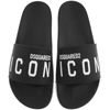 DSQUARED2 DSQUARED2 ICON SLIDERS BLACK