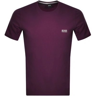 Boss Business Boss Crew Neck T Shirt Purple
