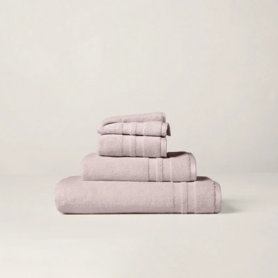 Ralph Lauren Payton Bath Towels & Mat In Hyacinth Lilac