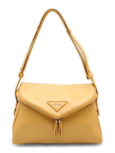 Prada Signaux Nappa Shoulder Bag In Broom ModeSens