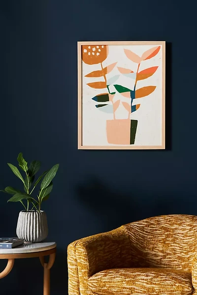 Artfully Walls Abstract Plant No. 3 Wall Art In Assorted
