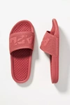Apl Athletic Propulsion Labs Apl Big Logo Techloom Slide Sandals In Purple