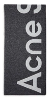 Acne Studios Toronty Logo-print Wool-blend Scarf