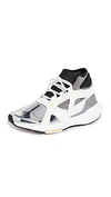 Adidas By Stella Mccartney Asmc Ultraboost Recycled Trainer Sneakers In White Silver