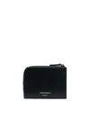 Common Projects Logo-lettering Leather Wallet In Black