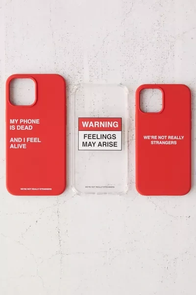 Urban Outfitters We're Not Really Strangers My Phone Is Dead Iphone Case In  Iphone 11 | ModeSens