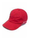 Jacquemus Red 'la Casquette Porte' Cap In Red
