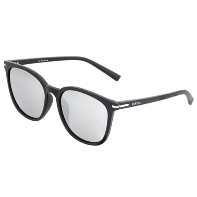 Bertha Ladies Black Wayfarer Sunglasses Brsbr039sl In Black,blue