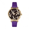 Sophie And Freda Key West Ladies Watch Sf4306 In Charcoal / Gold / Gold Tone / Purple