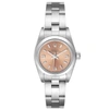 ROLEX OYSTER PERPETUAL SALMON DIAL DOMED BEZEL STEEL WATCH 76080 BOX PAPERS,5ADDAEF9-C5AF-021C-A29B-33270844BCA0
