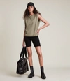 Allsaints Mika Tank In Forest Green