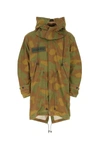 DSQUARED2 DSQUARED2 CAMOUFLAGE HOODED PARKA COAT
