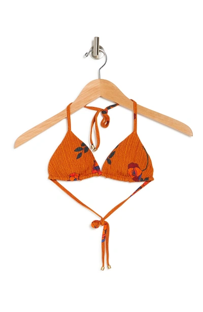 Vitamin A Gia Reversible Triangle Bikini Top In Flo