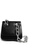 House Of Want We Are Original Vegan Shoulder Bag In Black/ Silver