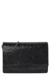 JESSICA MCCLINTOCK ALEXIS RHINESTONE CROSSBODY CLUTCH