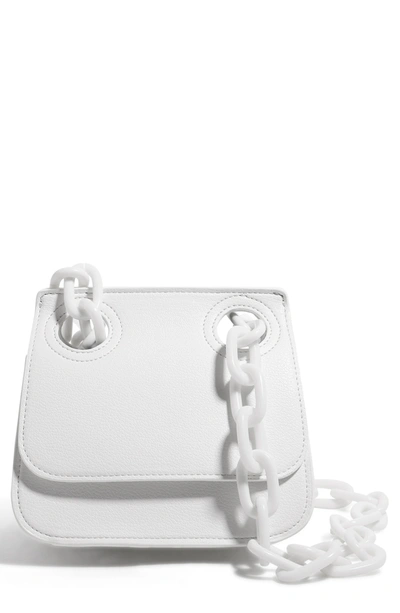House Of Want We Are Original Vegan Shoulder Bag In White/white