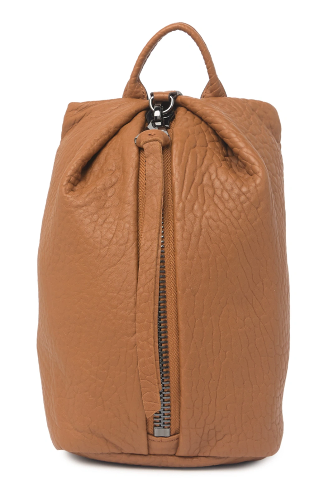 Aimee Kestenberg Tamitha Mini Leather Backpack In Chestnut Bubble