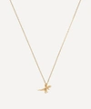 ALEX MONROE 18CT GOLD TEENY TINY TYRANNOSAURUS REX PENDANT NECKLACE,000741349