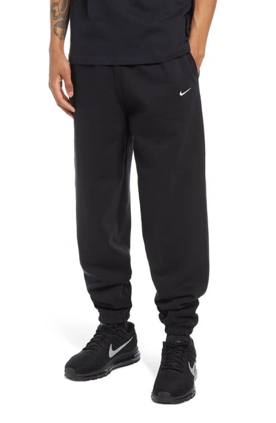 Nike Made In The Usa Joggers In Dark Grey Heather/ White