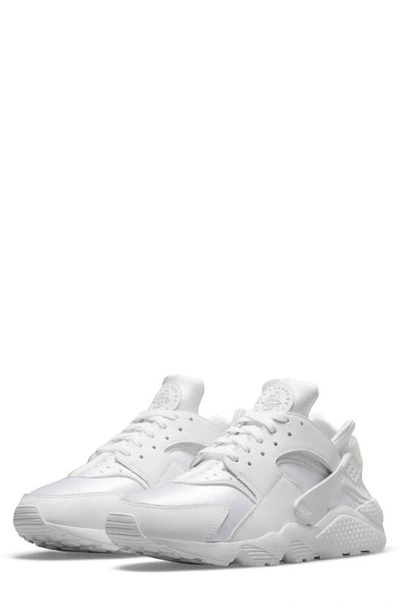 Nike Men's Air Huarache Casual Sneakers From Finish Line In White