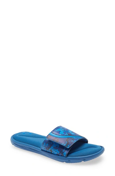 Under Armour Under Amour Ignite Slide Sandal In Blue