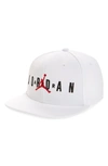 Jordan Jumpman Big Kids' Adjustable Hat In White