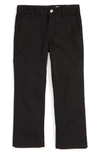 Volcom Kids' Modern Stretch Chinos In Black